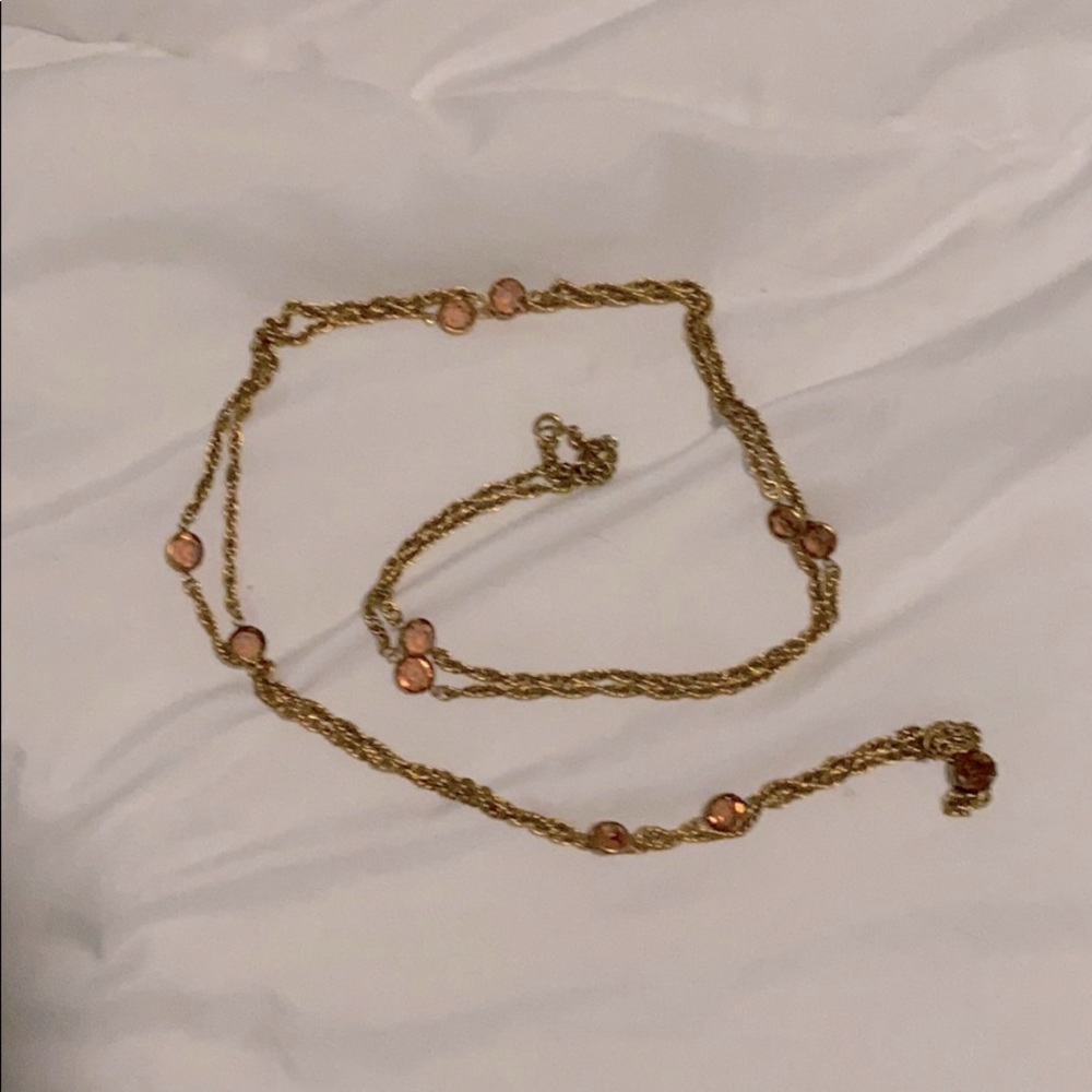 Gold necklace